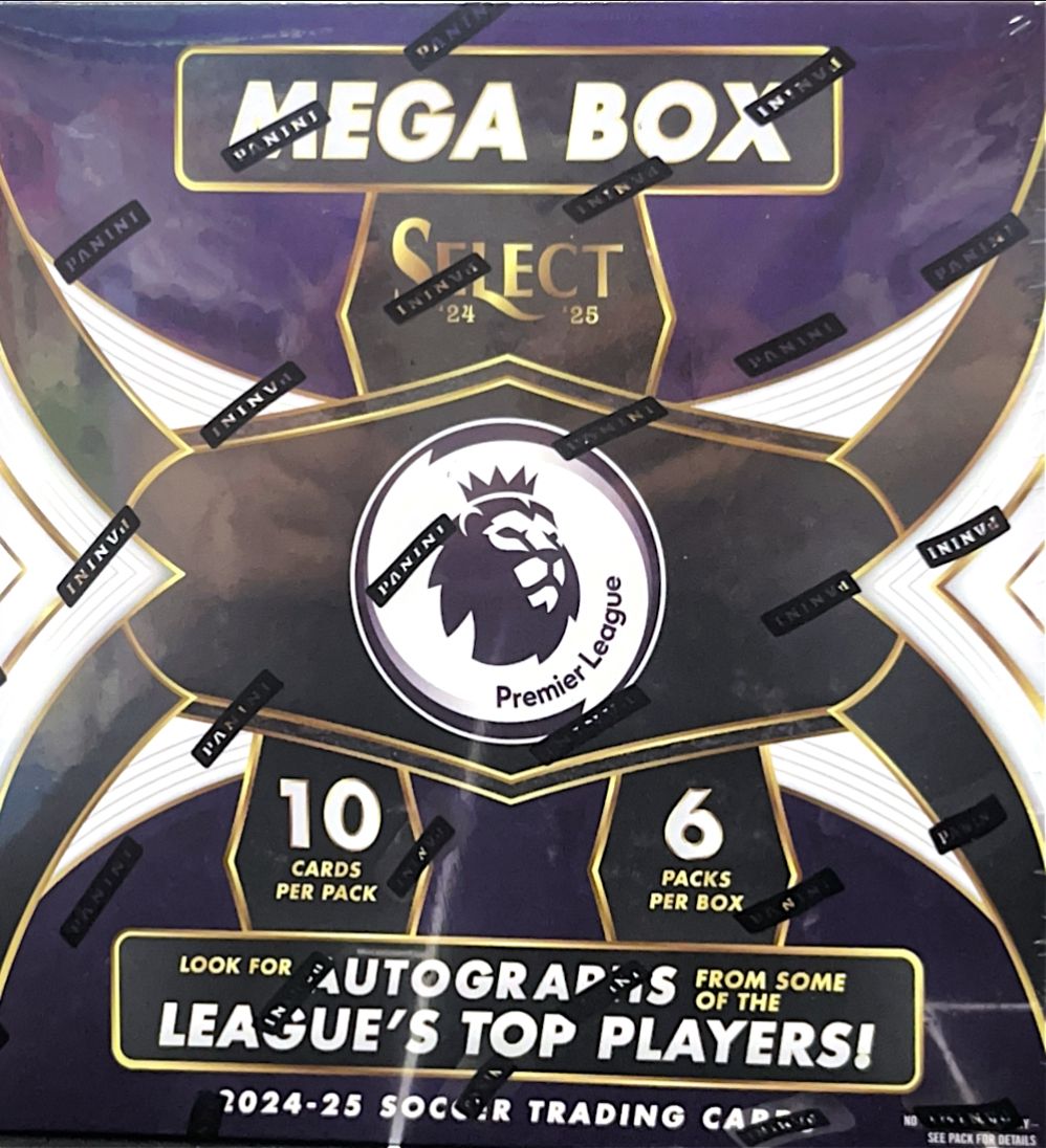 2024/25 Panini Select Premier League EPL Soccer MEGA Box