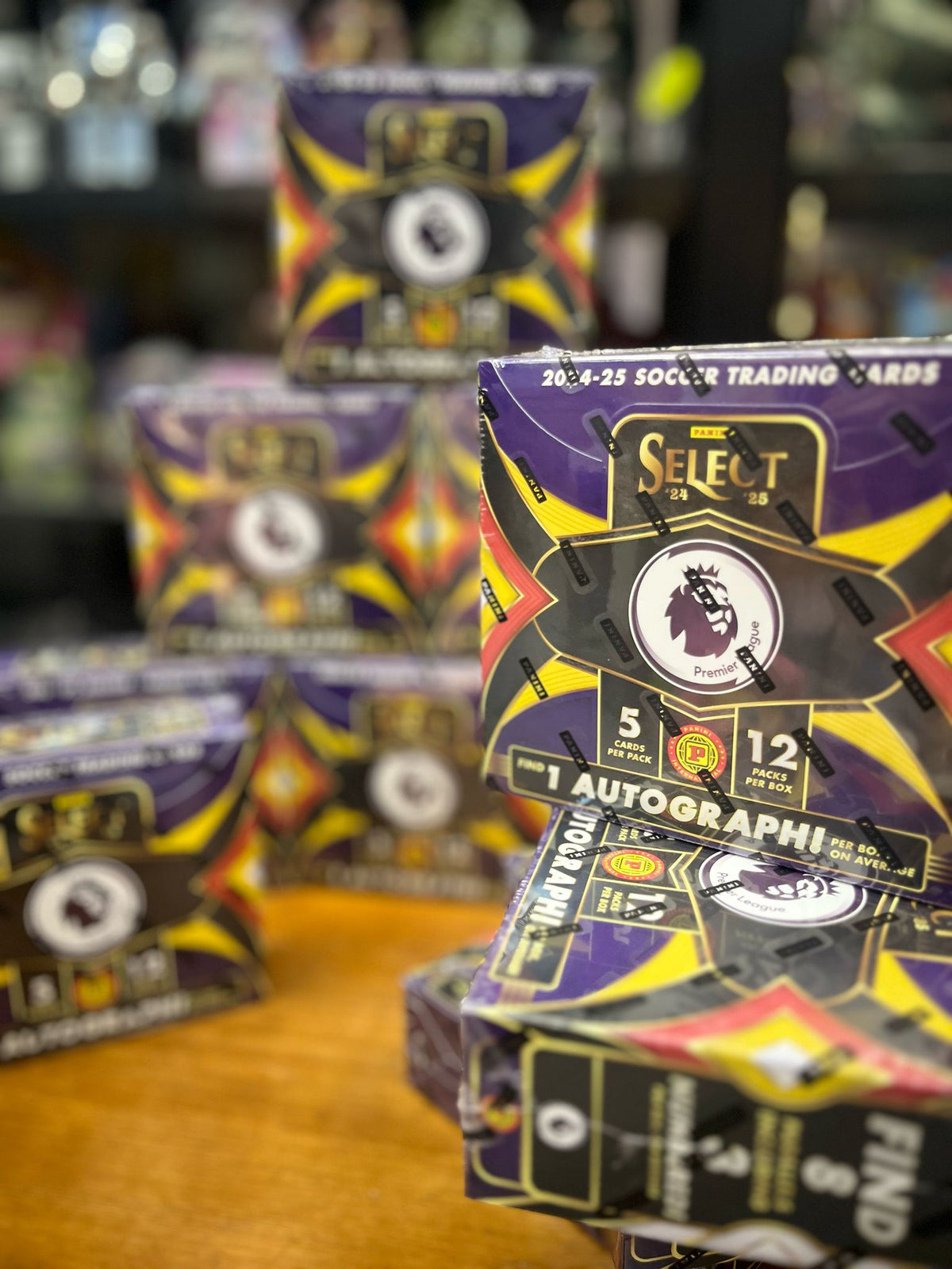 2024-25 Panini Select Premier League Trading Card Box (Hobby International)