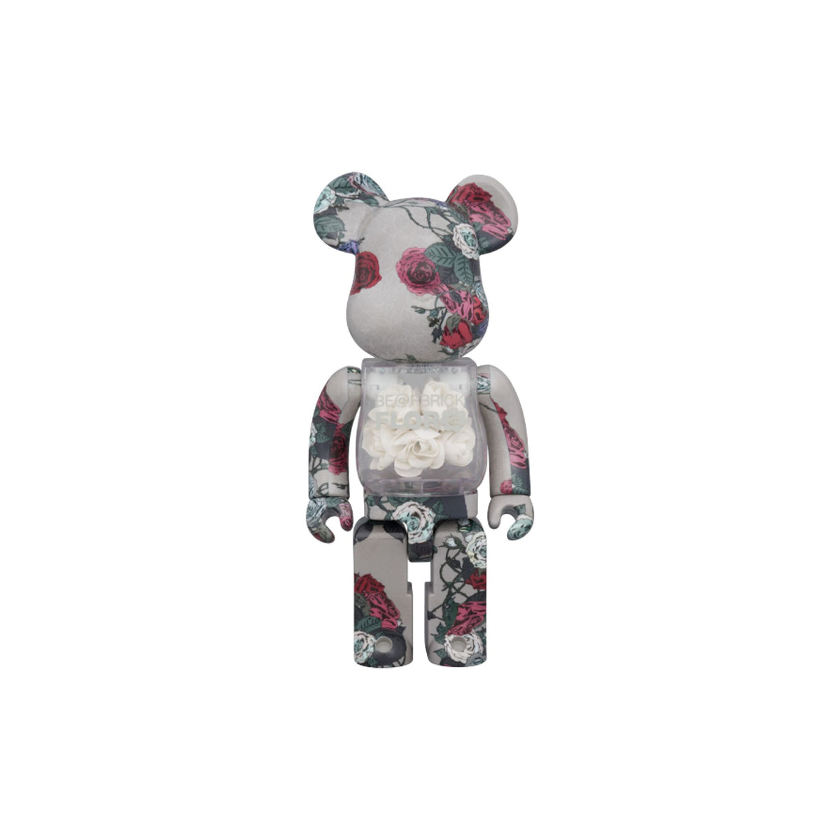 400％ BE@RBRICK FLOR@ GLOW IN THE DARK