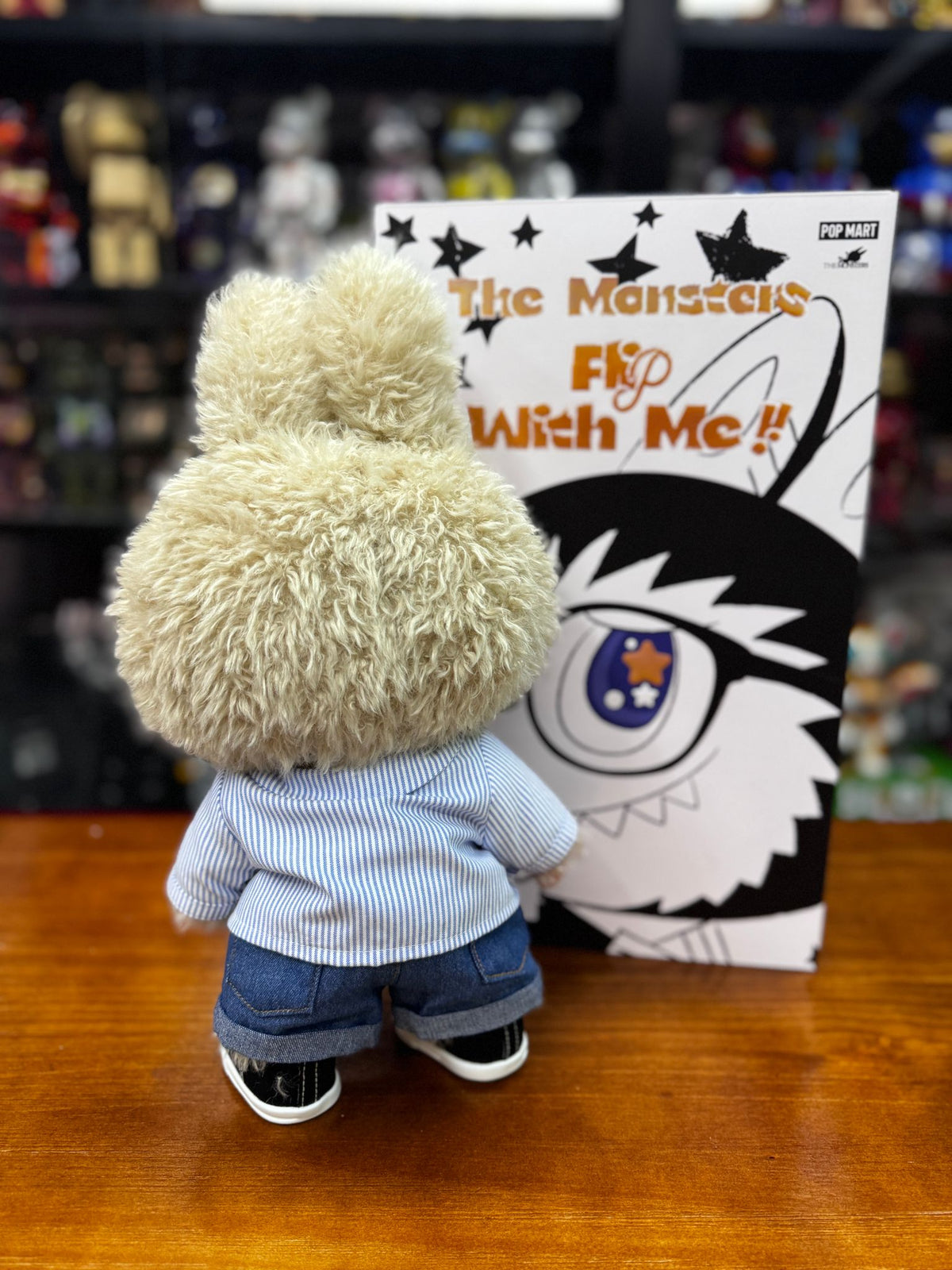 POPMART LABUBU FLIP WITH ME 糖膠毛絨公仔