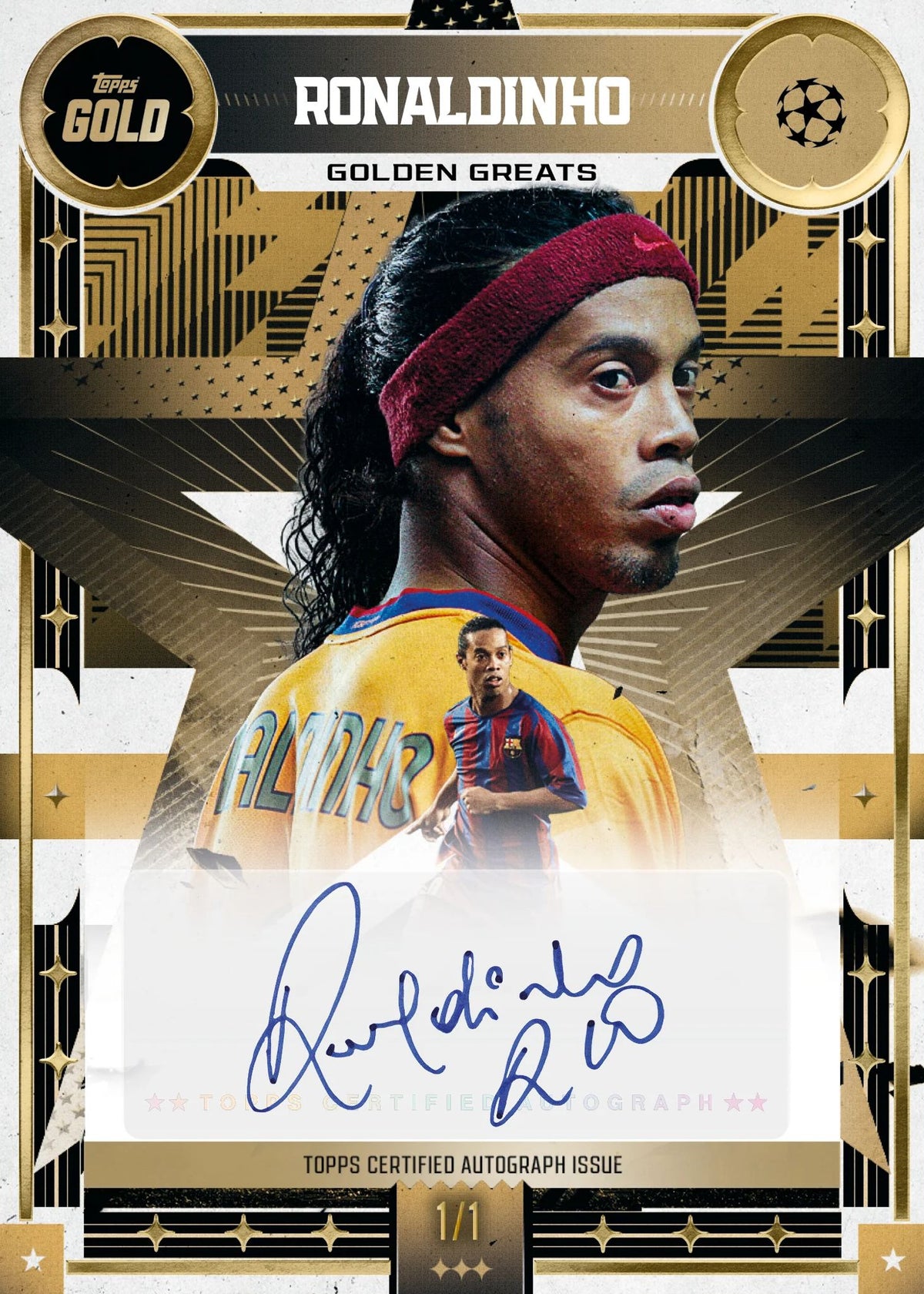 2025/26 Topps Gold UEFA Club Competitions UCC  Hobby Box