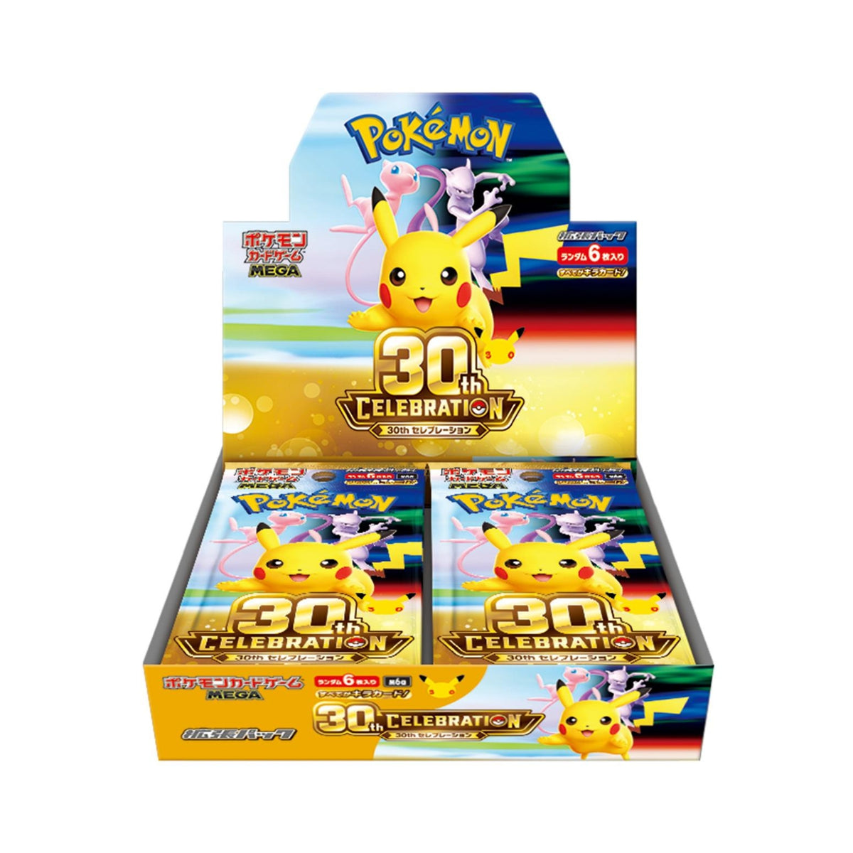 [M6a] Pokemon 30th Celebration 日版 Box