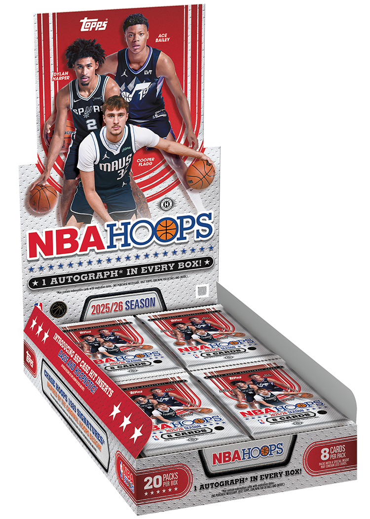2025-26 Topps Hoops Basketball Hobby Box