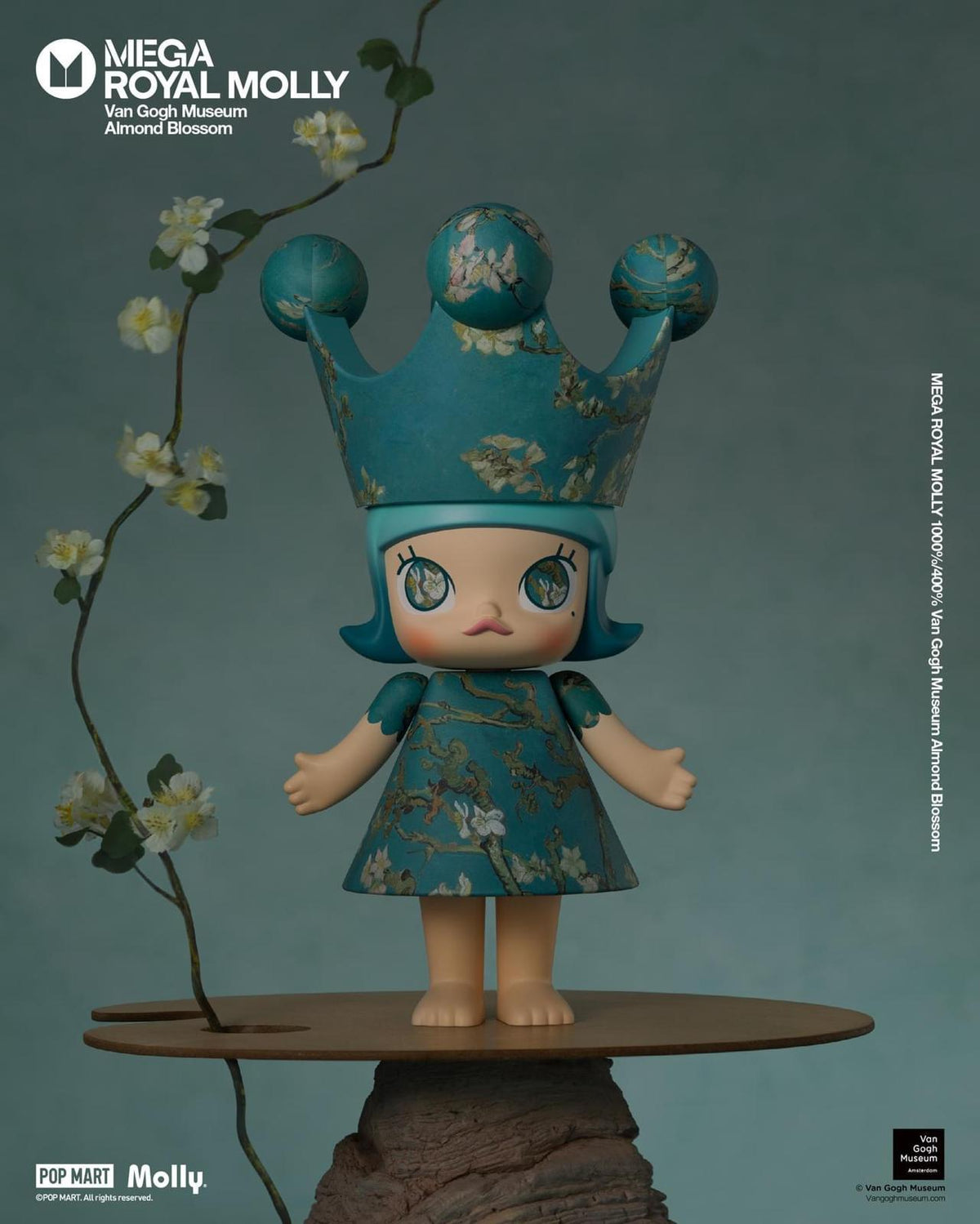 1000% MEGA ROYAL MOLLY Van Gogh Museum Almond Blossom