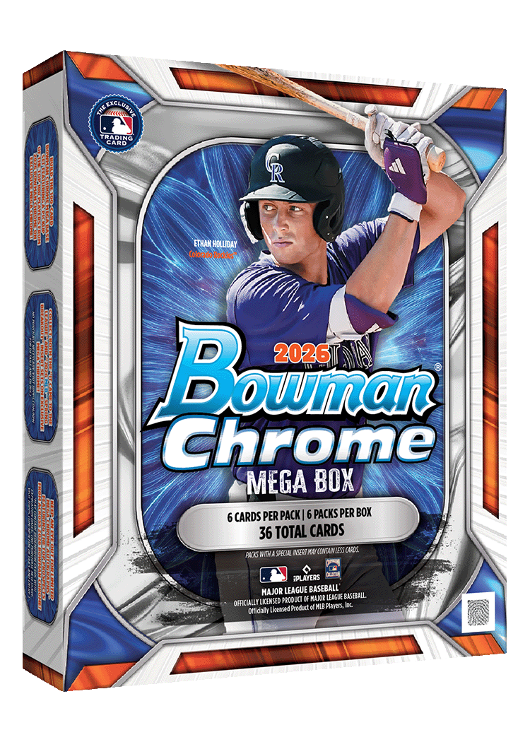 2026 Topps Bowman Chrome Baseball Mega Box