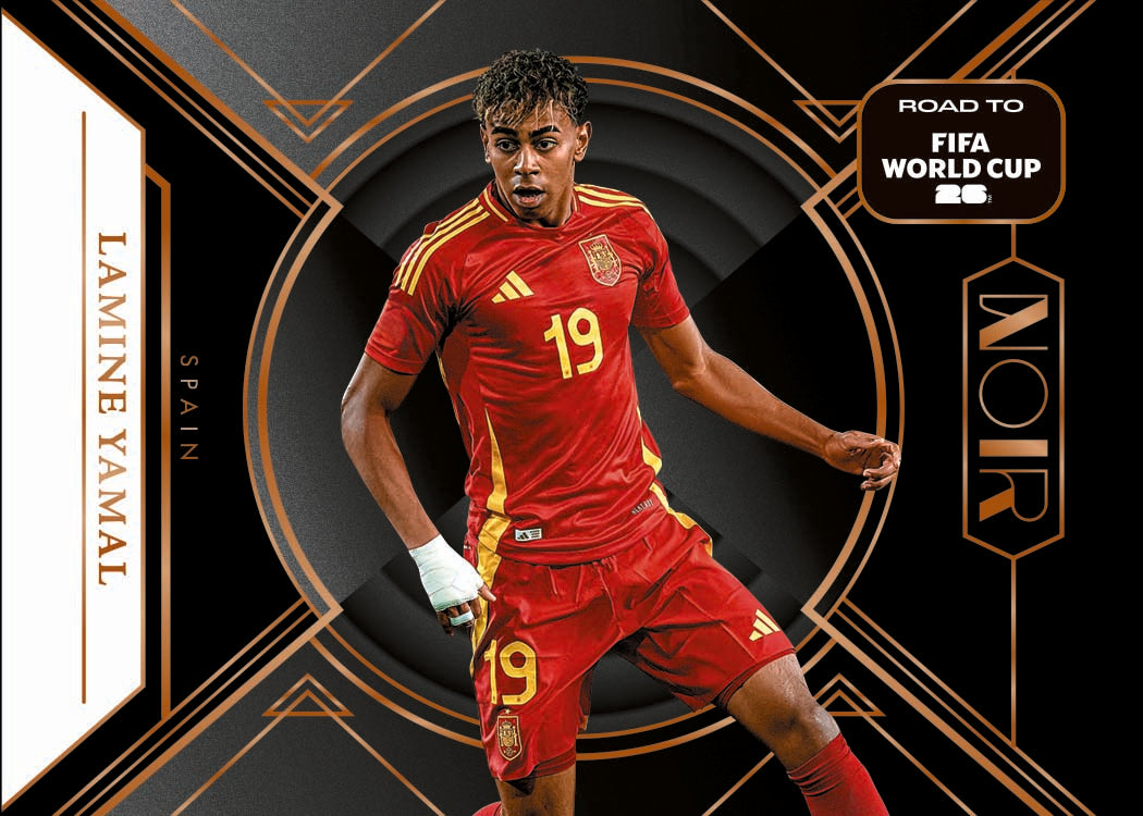 2025-26 Panini Noir Road to FIFA World Cup 2026™ Trading Card Box (Hobby)