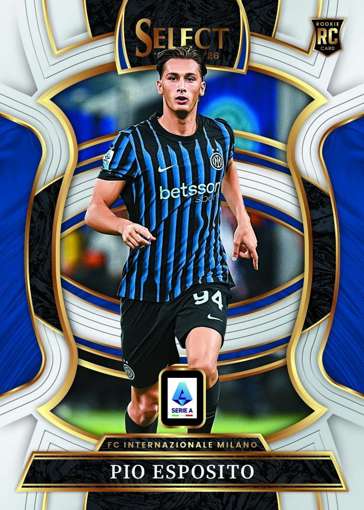2025-26 Panini Select Serie A Trading Card Box (Hobby International)