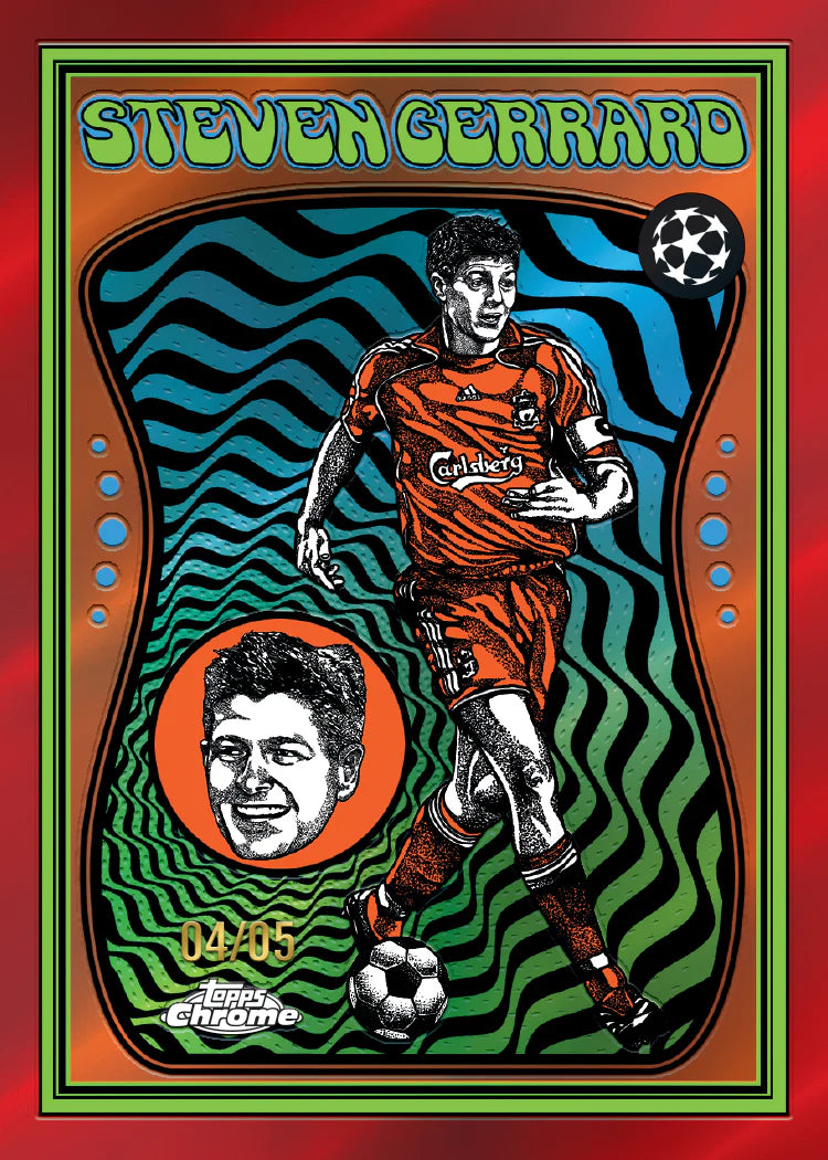 2025-26 Topps Chrome® UEFA Club Competitions Blaster Value Box