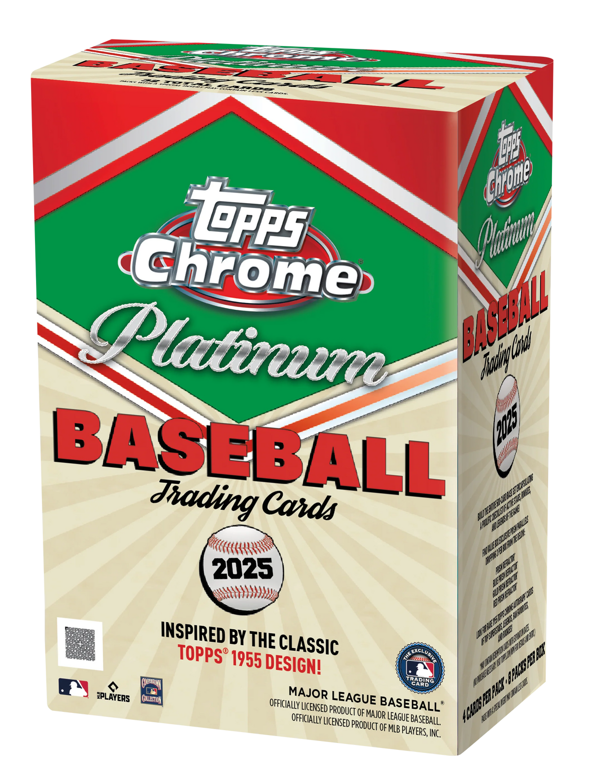 2025 Topps Chrome® Platinum Baseball - Value Box