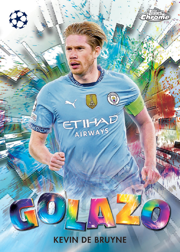 2024-25 Topps Chrome UEFA Club Competitions Hobby Box