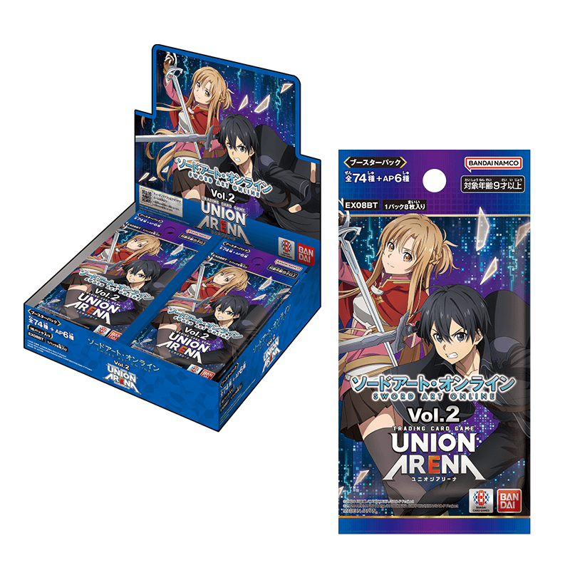 [EX08BT] UNION ARENA ソードアート・オンライン Vol.2 刀劍神域