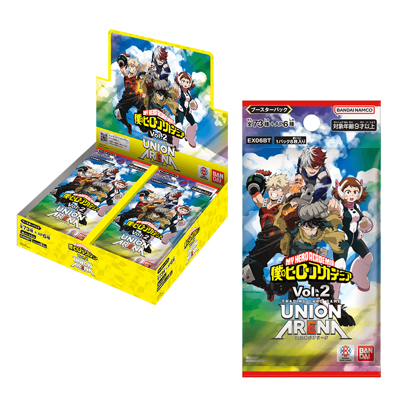 [EX06BT] UNION ARENA ブースターパック 僕のヒーローアカデミア Vol.2