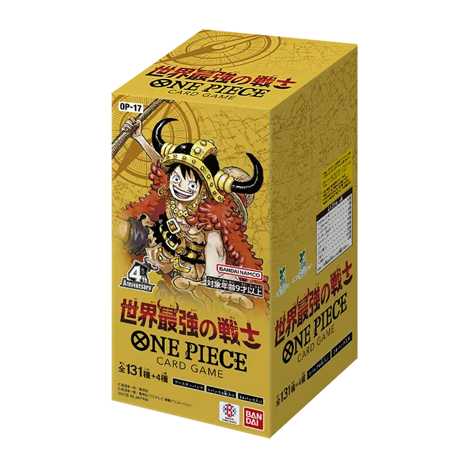 [OP-17] ONE PIECE 世界最強的戰士 日版 Box