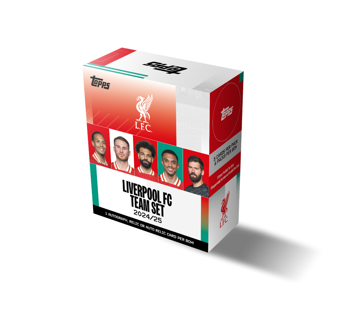 2024-25 Topps Liverpool Team Set Box