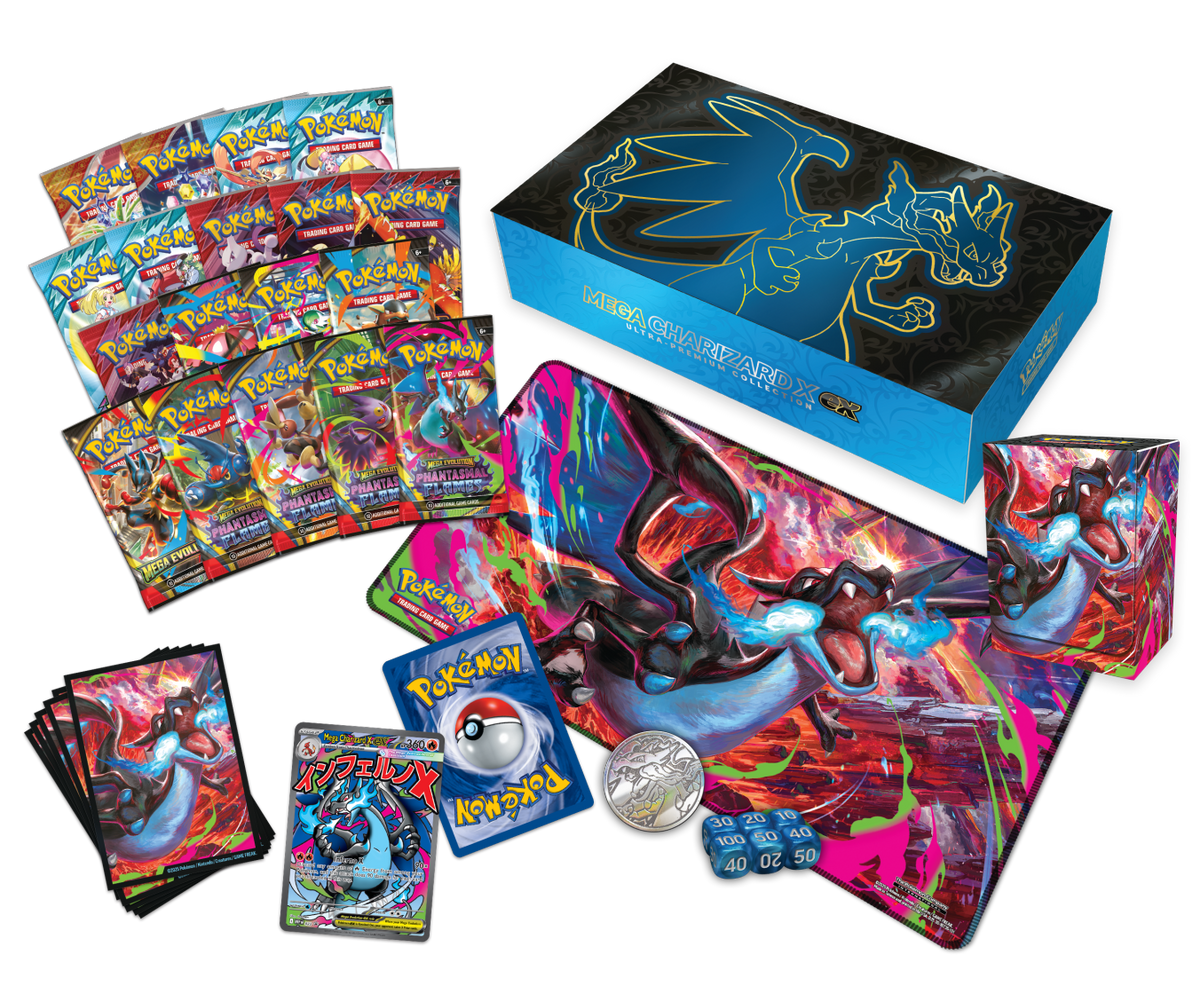 [me02] Pokemon Mega Charizard X ex Ultra Premium Collection