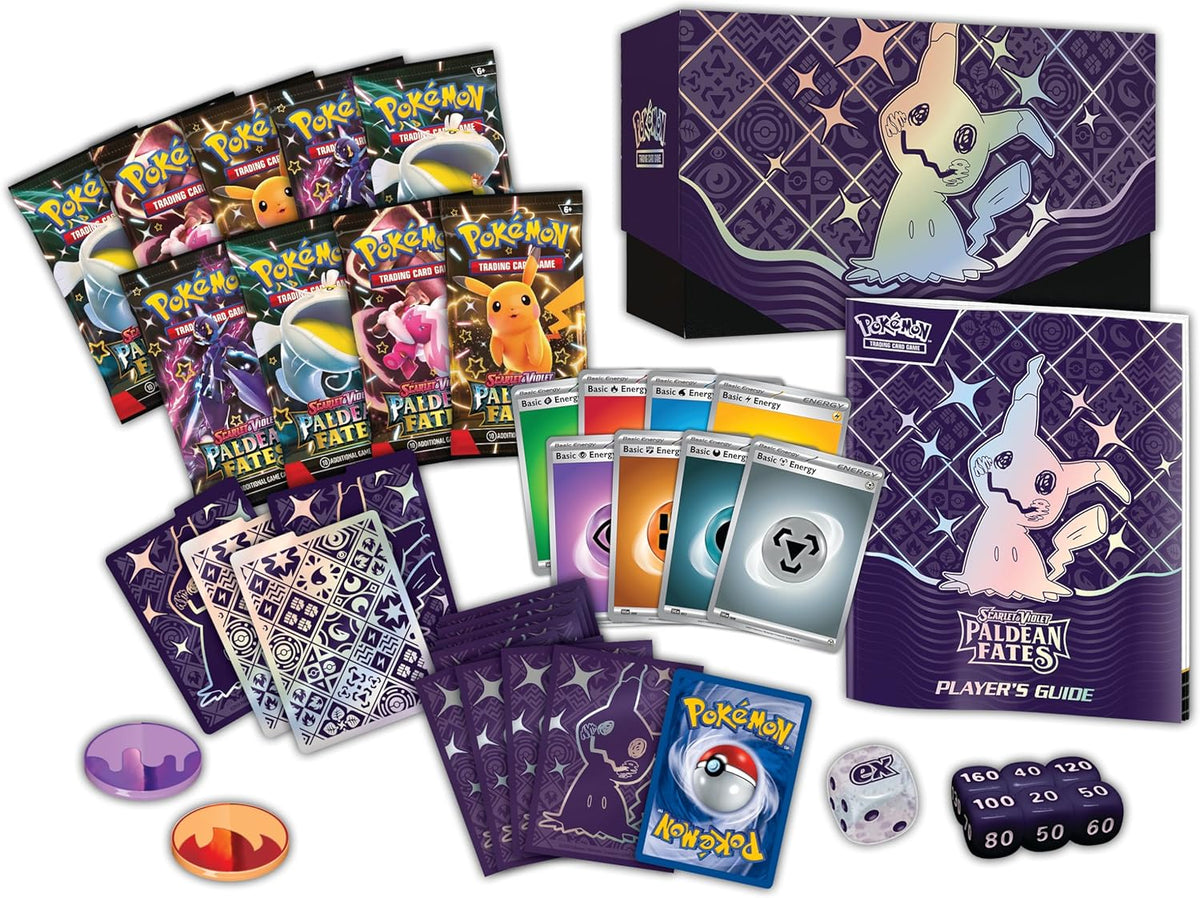 [SV4.5] Pokemon Paldean Fates  Elite Trainer Box Mimikyu