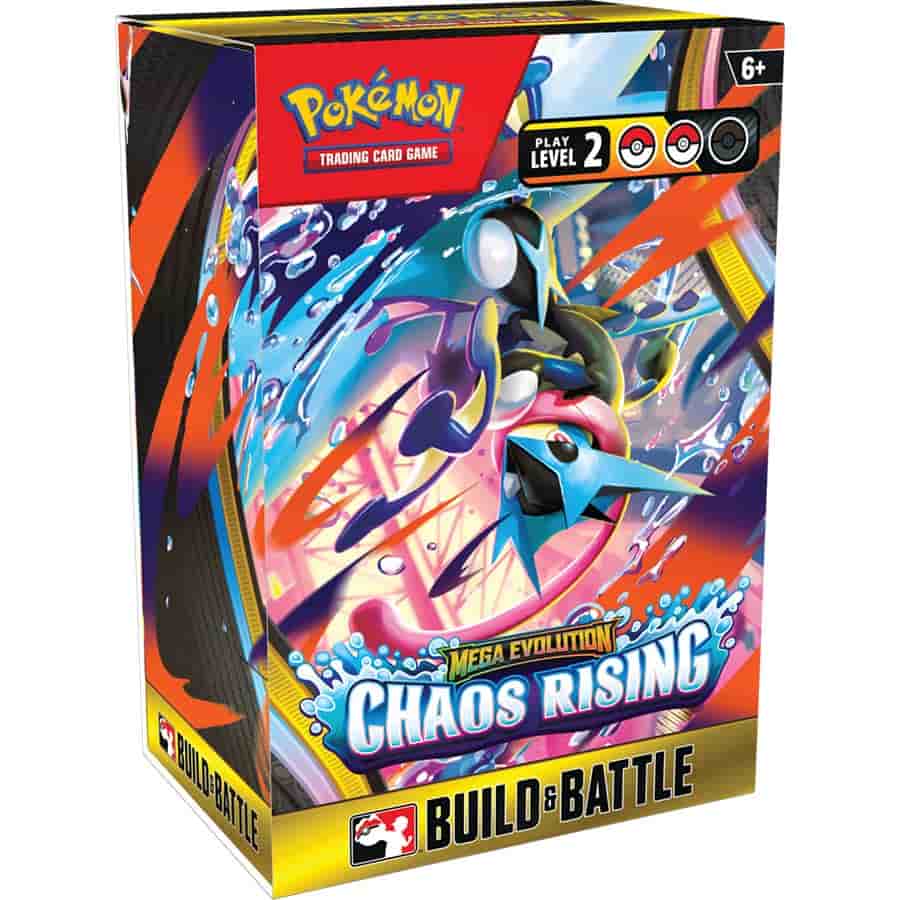 [ME04] Pokémon TCG: Mega Evolution Chaos Rising Build & Battle Box
