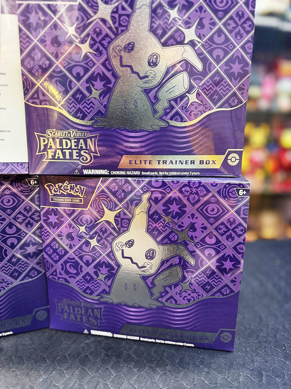 [SV4.5] Pokemon Paldean Fates  Elite Trainer Box Mimikyu