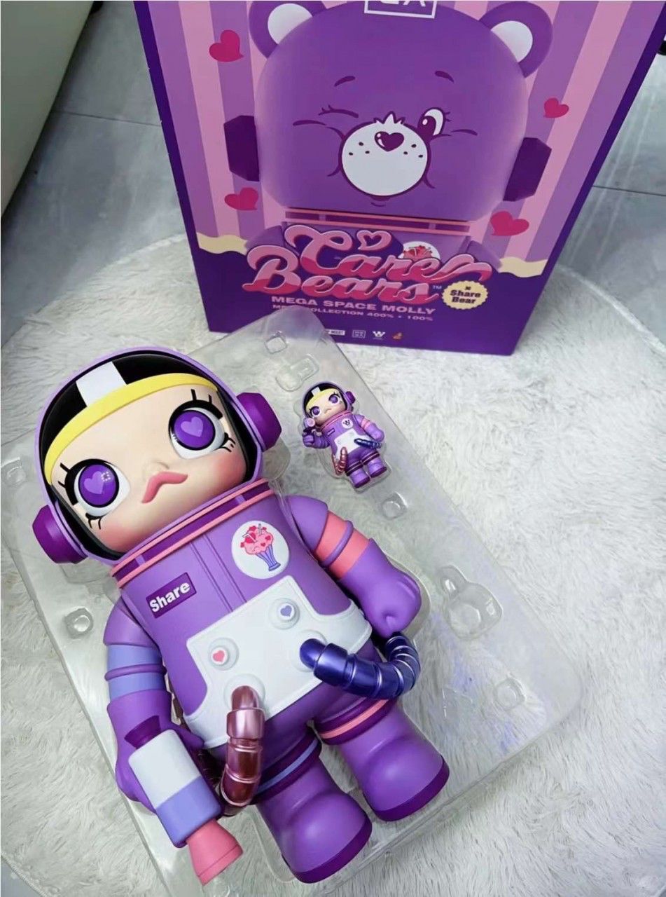 100% & 400% Mega Space Molly x Share Bears 分享熊